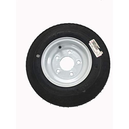 Loadstar 30060; 480-8 C/5H K371 Trailer Tire & White Wheel