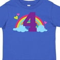 thumbnail image 4 of Inktastic 4th Birthday Rainbow Girls Toddler T-Shirt, 4 of 5