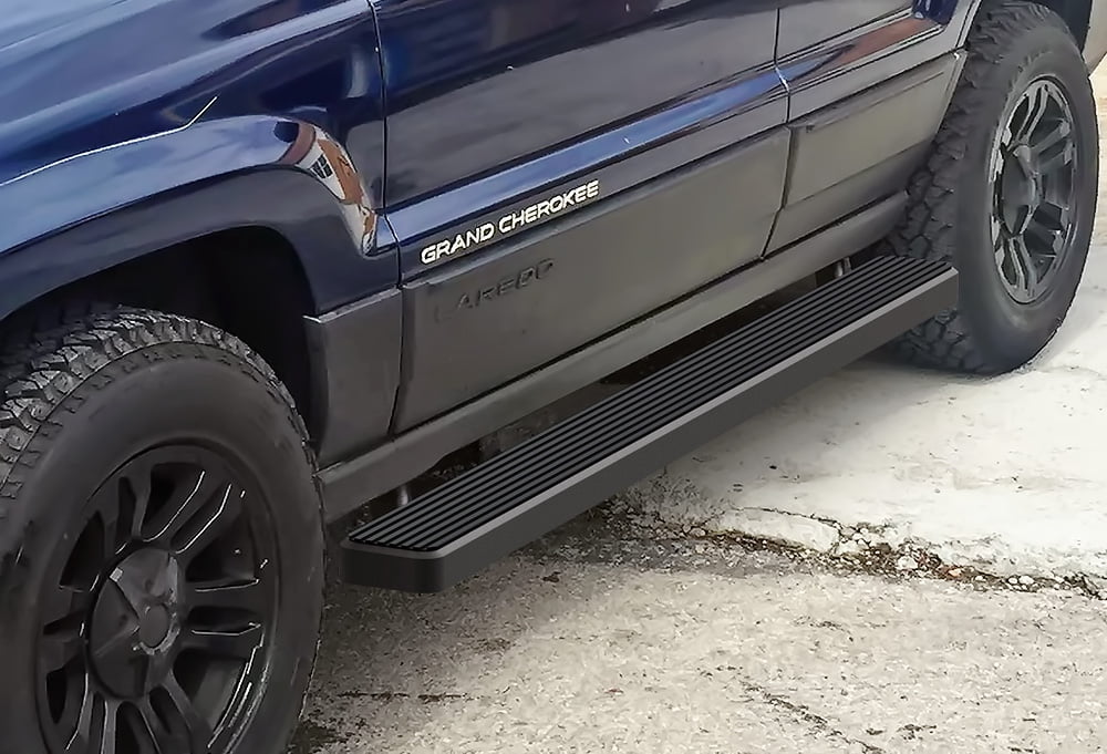 Nerf Bars | Side Steps | Side Bars Excl. Diesel /& Will not fit with OE skirt cladding iBoard Black Running Boards Style Custom Fit 2011-2018 Jeep Grand Cherokee Sport Utility 4-Door