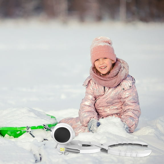 Winter Snowball Clip Toys,Outdoor Snow Fight Tools,Quick Snowball Maker Toys,Thickened Safe Plastic Toys,Non-Slip Handle Toys,Winter Outdoor Activity Festival Gift Toys