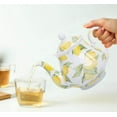 thumbnail image 3 of Palais Essentials 6-Cup Vintage Lemon Ceramic European Style Coffee Teapot, 3 of 5
