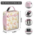 thumbnail image 3 of Bear Insulated Lunch Box Teen Reusable Lunch Bag with Water Bottle Holder Portable Lunch Bag School Travel, 3 of 6