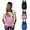 Pink, variant on Hands-Free Pet Carrier Backpack for Dogs and Cats - Comfortable Adjustable Legs Carrier - Easy-Fit Design - Perfect for Traveling,Hiking and Camping - Small and Medium Pets (Black,X-Large)