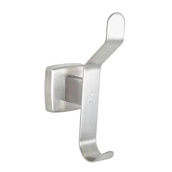 Manufacturer Varies Hat & Coat Hook,2 Hook,2In D,Satin 4WMK9