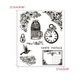 thumbnail image 5 of Flower Bird Clear Stamps and Cutting Dies for Card Making Photo Album Decorations Die Cuts Seal Scrapbooking Decor, 5 of 10