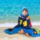 thumbnail image 3 of Toalla de baño de playa con capucha para niños pequeños, niños y niñas de 3 a 12 años, tamaño 24 x 47 pulgadas, algodón súper suave y absorbente para baño, piscina, playa, bata de baño, tema Corsair Adepaton WMZL-1024-3, 3 of 5