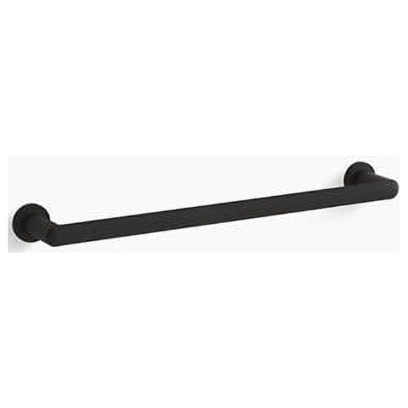 Kohler K-97878-BL 18 in. Kumin Towel Bar - Matte Black