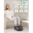 thumbnail image 3 of Bob and Brad Lite Foot Massager Machine with Soothing Heat Therapy, Shiatsu Deep Kneading, and Multi-Level Settings, 3 of 10