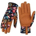 thumbnail image 2 of Clearance Gloves under $5,Gardening Gloves For Women Leather Garden Gloves Thorn Proof Outdoor Protective Working Gloves For Weeding, 2 of 6