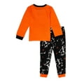 thumbnail image 2 of Kid's Matching Family Halloween Pajamas Boo Crew, 2-Piece Set, 2 of 3