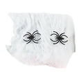 thumbnail image 2 of White Stretchable Spider Web Cotton with 2 Spiders 20g for Halloween Party Decor, 2 of 8