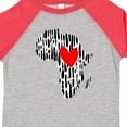 thumbnail image 4 of Inktastic Black History Month Ink Print African Heart Boys or Girls Toddler T-Shirt, 4 of 5
