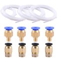thumbnail image 1 of Coofit 3D Printer Tube Set Professional Tubing Pneumatic Connector Air Straight Fitting, 1 of 7