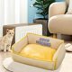 thumbnail image 1 of Cama para perros, antideslizante, para dormir, para mascotas, sofá cama, cálida, con almohadilla para perrera, extraíble, cómoda y lavable, cama para M, 1 of 8