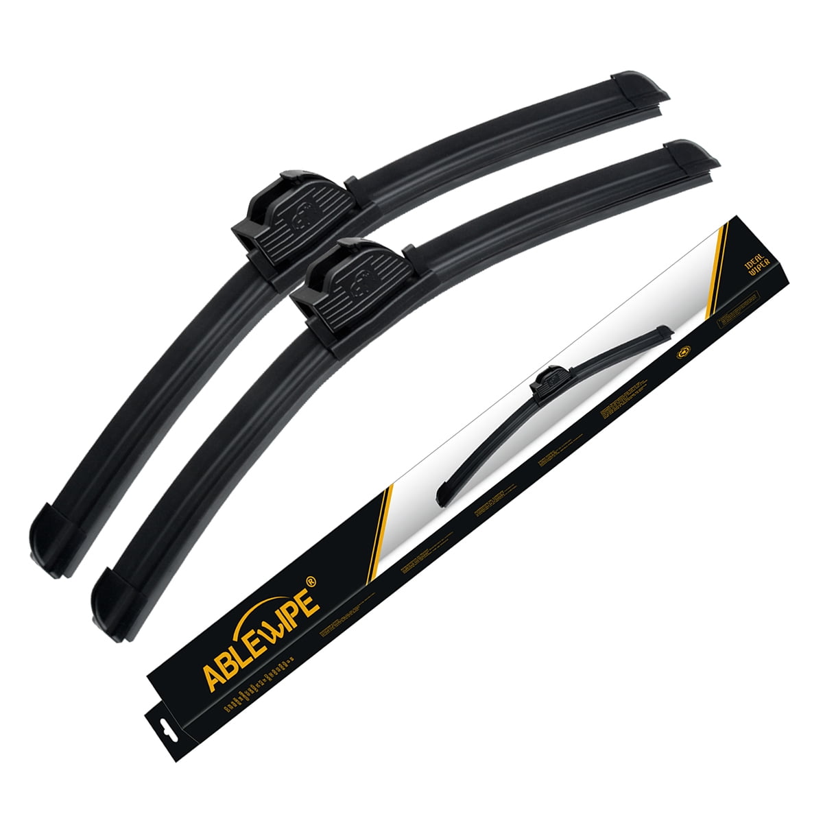ABLEWIPE Wiper Blades J Hook for HONDA PILOT 2009 2011 22"+ 21
