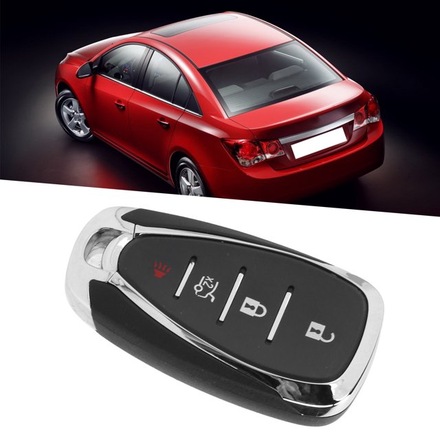 Estuche Para Llave De Automóvil, Cubierta Para Llave De Automóvil Instalación Simple Especificaciones Originales Material ABS Con 4 Botones Para Piezas De Automóvil Para Llave