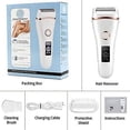 thumbnail image 2 of HISRFO Rasoir électrique Femme Rasoir électrique, Rasoir Rechargeable Humide et Sec pour Femme Rasoir électrique Rasoir électrique, 2 of 5