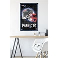 thumbnail image 4 of NFL New England Patriots - Neon Helmet 23 Wall Poster, 22.37" x 34", 4 of 4