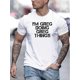 thumbnail image 1 of Camiseta de hombre de inspiración vintage "Soy Greg haciendo cosas de Greg" - Ropa informal, poliéster, lavable a máquina, cuello redondo, para todas las estaciones, 1 of 8