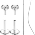 thumbnail image 1 of xianyou-18g/20g Threadless Nose Studs, 1 of 4