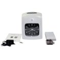 thumbnail image 3 of Time Clock For Employees K-8 Time Attendance Machine English Time Card Time Attendance Machine Paper Card Sign-in Clock, 3 of 6