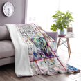 thumbnail image 3 of Gifts for Mom, Elephant Microfiber Plush Sherpa Blanket, Warm Cozy Throw Blanket for Couch and Bed, Mom Birthday Gifts, 51 x 59 inches, Mother Gifts from Daughter, 3 of 6