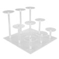 thumbnail image 5 of Display Riser Shelf Clear Acrylic Cake Stand Multifunctional for Cupcakes Jewelry Cosmetics Christmas Ornaments, 5 of 5