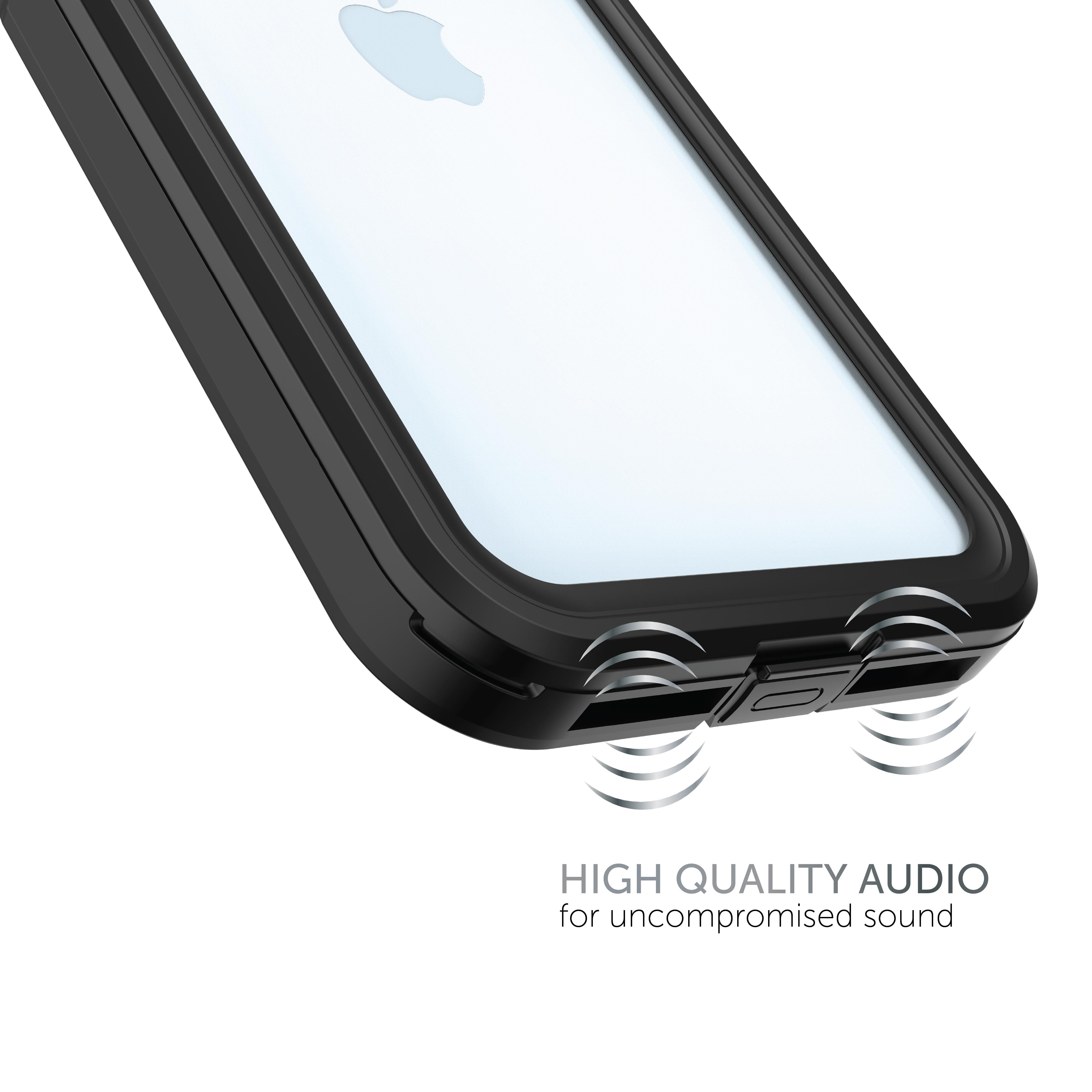 Body Glove Tidal Waterproof Phone Case for iPhone 15 - Black/Clear