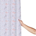 thumbnail image 3 of Shower Curtain, Cute Axolotl Love Purple Waterproof Fabric Plastic Shower Curtain, Drying Fast Bathroom Curtain with 9 Buttonholes, Ruffle Shower Curtain 60x72in, 3 of 8