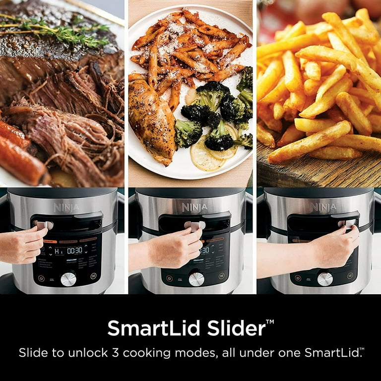 Ninja Foodi 14-in-1 SMART XL 8 Qt. Pressure Cooker, Steam