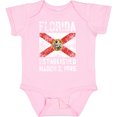 thumbnail image 3 of Inktastic Established March 3, 1845 Florida Flag Boys or Girls Baby Bodysuit, 3 of 5