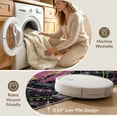 thumbnail image 5 of ODIKA 5'x7' Washable Area Rug Easy Care, Non-Shedding, Pet Friendly, Cyber Astronaut Nebula Border Arcade Fireworks Anime Flowing Dynamic for Small Living Room, Bedroom, 5 of 7
