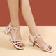 thumbnail image 5 of Sandalias de verano para mujer, sandalias informales para mujer, sandalias de playa romanas Wmkox8yii  nm9935, 5 of 8