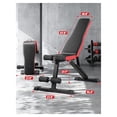 thumbnail image 5 of Adjustable Weigh , Weight Benches for Home Gym, Adjustable & Foldable Workout , Press Flat Incline Decline, 5 of 7