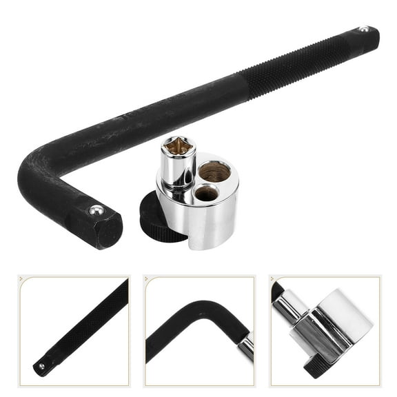 Lug Nut Remover Kit 1 Set Easy to Use Nut Extractor Socket for Car Maintenance Home Repair Lightweight Compact Tool