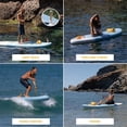 thumbnail image 2 of Inflatable SUP for Adults – 10′ Stand Up Paddle Board with Accessories, Oar, Fins, Pump, Great Stability & Durability, 286 lb Max Load, 2 of 7