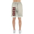 thumbnail image 5 of Men's New Era Light Beige San Francisco 49ers Stone Multi Patch Shorts, 5 of 5
