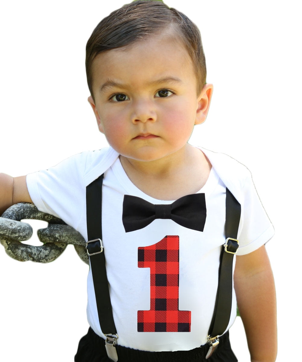 baby girl lumberjack outfit