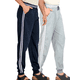 thumbnail image 1 of SET DE 2 PANTS DEPORTIVOS PARA HOMBRE CHANDAL COLORES AZUL MARINO Y GRIS CLARO ELASTICOS Y CON BOLSILLOS, 1 of 5