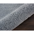 thumbnail image 4 of Nourison Malibu Shag MSG01 Slate Indoor Area Rug - 6'7" x SQUARE, 4 of 5