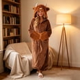 thumbnail image 2 of Miaoju Softness Cow Wearable Blanket Hoodie –Body Full Coverage with Easy Movement Oversized Warm Cozy Flannel Blanket Cute Cow Gift for Women, 2 of 6