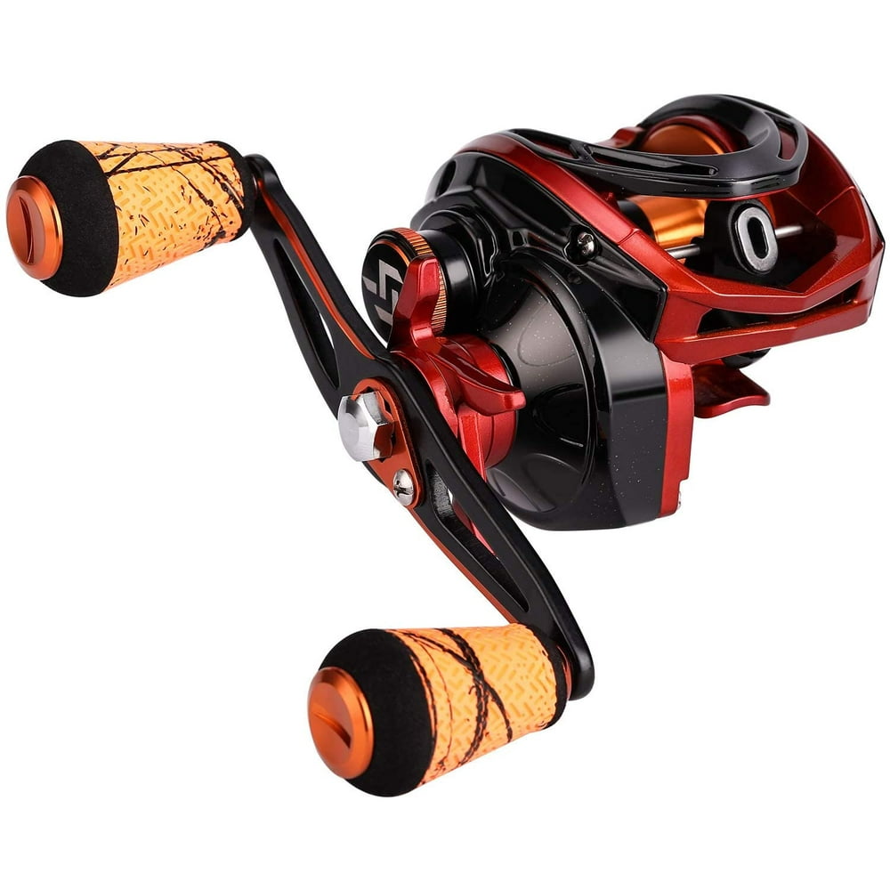 Sougayilang Fishing Baitcasting Reels, 7.31 Gear Ratio Fishing Reels