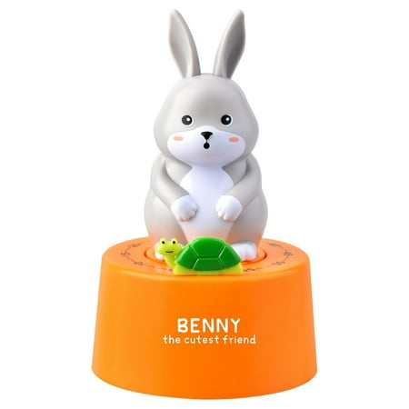 

Realyc Cartoon Mechanical Timer Cute Animal Shape 60-Minute Wind Up 360 Degree Rotating No Battery Operated Self-discipline Kitchen Cooking Study Reading Timer Students Supplies