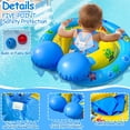 thumbnail image 4 of Flotador de natación para piscina para bebés iGeekid con toldo extraíble de 6 a 36 m, 4 of 6
