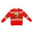 thumbnail image 1 of SpongeBob SquarePants Snowflakes Red Ugly Christmas Sweater, 1 of 2