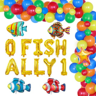 Fishing 1st Birthday Decorations, Our Little Man Is The Big One