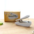 thumbnail image 4 of Transemion Mini Handheld Manual Sewing Machine Multi-functional Portable Household Cordless Manual Sartorius Stitching Machine Color Random, 4 of 9