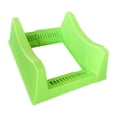 thumbnail image 2 of Colaxi Car Tire Display Rack Adjustable Width Sturdy Lightweight Tyre Stand Base Wheel Display Rack Rim Holder for Garage Shop Green, 2 of 8