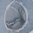 thumbnail image 4 of YooGuoGuo Ripped Frayed Brim Bucket Hats Distressed Washed Jean Fisherman Cap Packable Outdoor Travel Beach Sun Hats for Men Women, 4 of 7