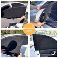 thumbnail image 6 of Car Window Shades for Baby - (4 Pack) | 39.3"x31.4" Car Side Window Sun Shade - Anti Glare, Heat & UV Protection, 6 of 8